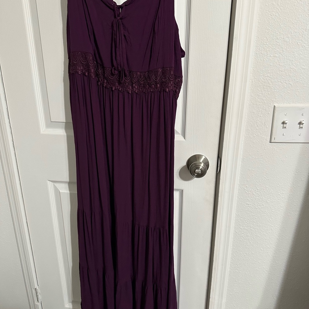 Torrid Purple Maxi Dress